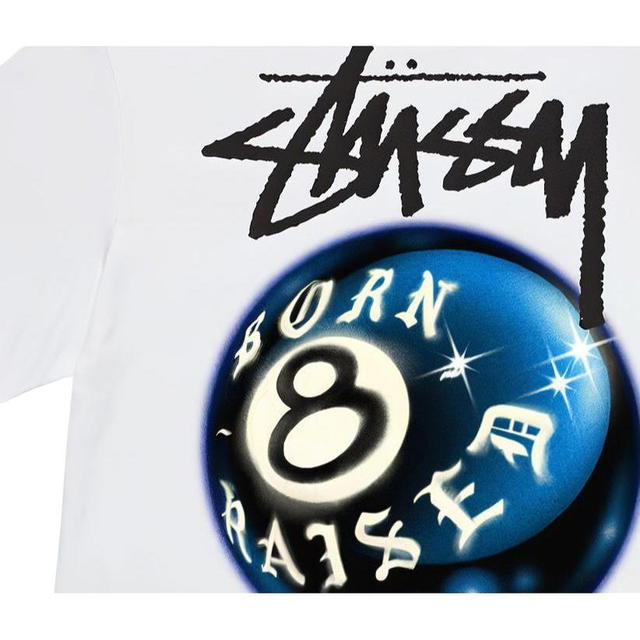 Stussy Stussy 8 Ball Tee - White - view 3
