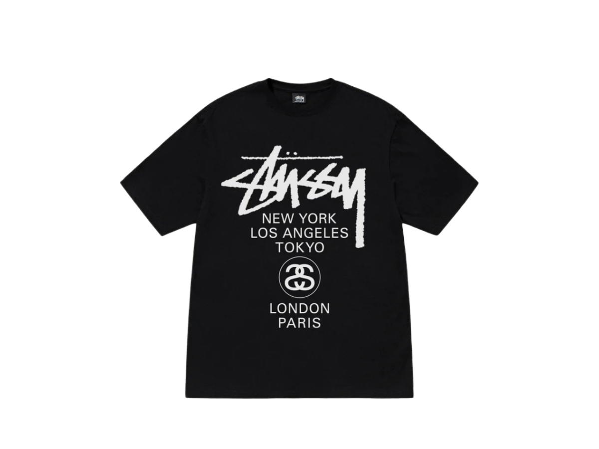 Stussy Stussy World Tour Tee Black (2025)