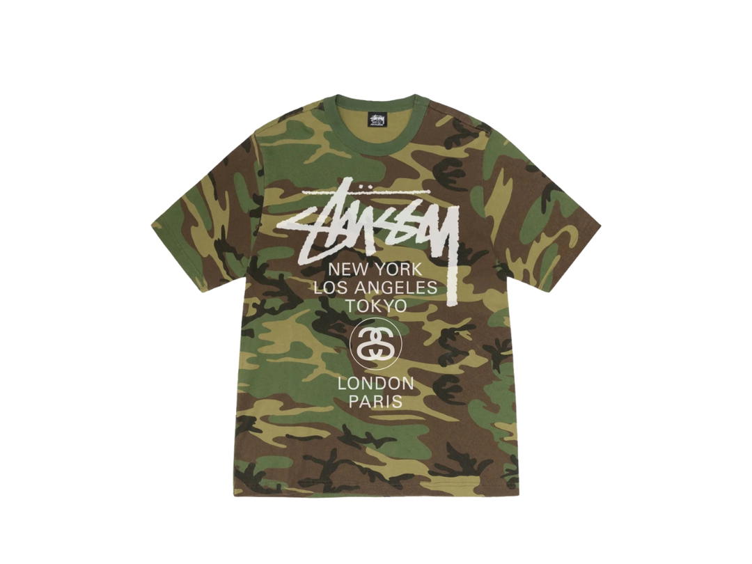 Stussy Stussy World Tour Tee Camo