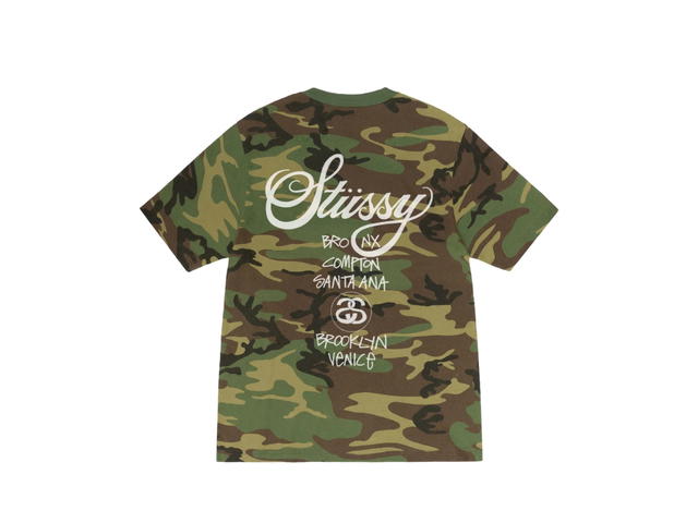 Stussy Stussy World Tour Tee Camo - view 2