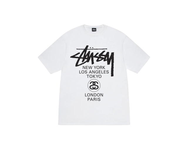Stussy Stussy World Tour Tee White - view 1