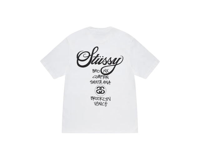 Stussy Stussy World Tour Tee White - view 2