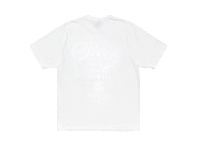Stussy Stussy World Tour Tee Pigment Dyed Natural - view 2