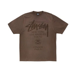 Stussy x Always Do What You Should Do World Tour T-Shirt White