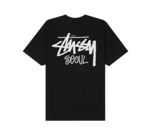 Buy Stussy Stock Seoul T-Shirt 2025 Black at Sasom – Authentic and Ready to Ship