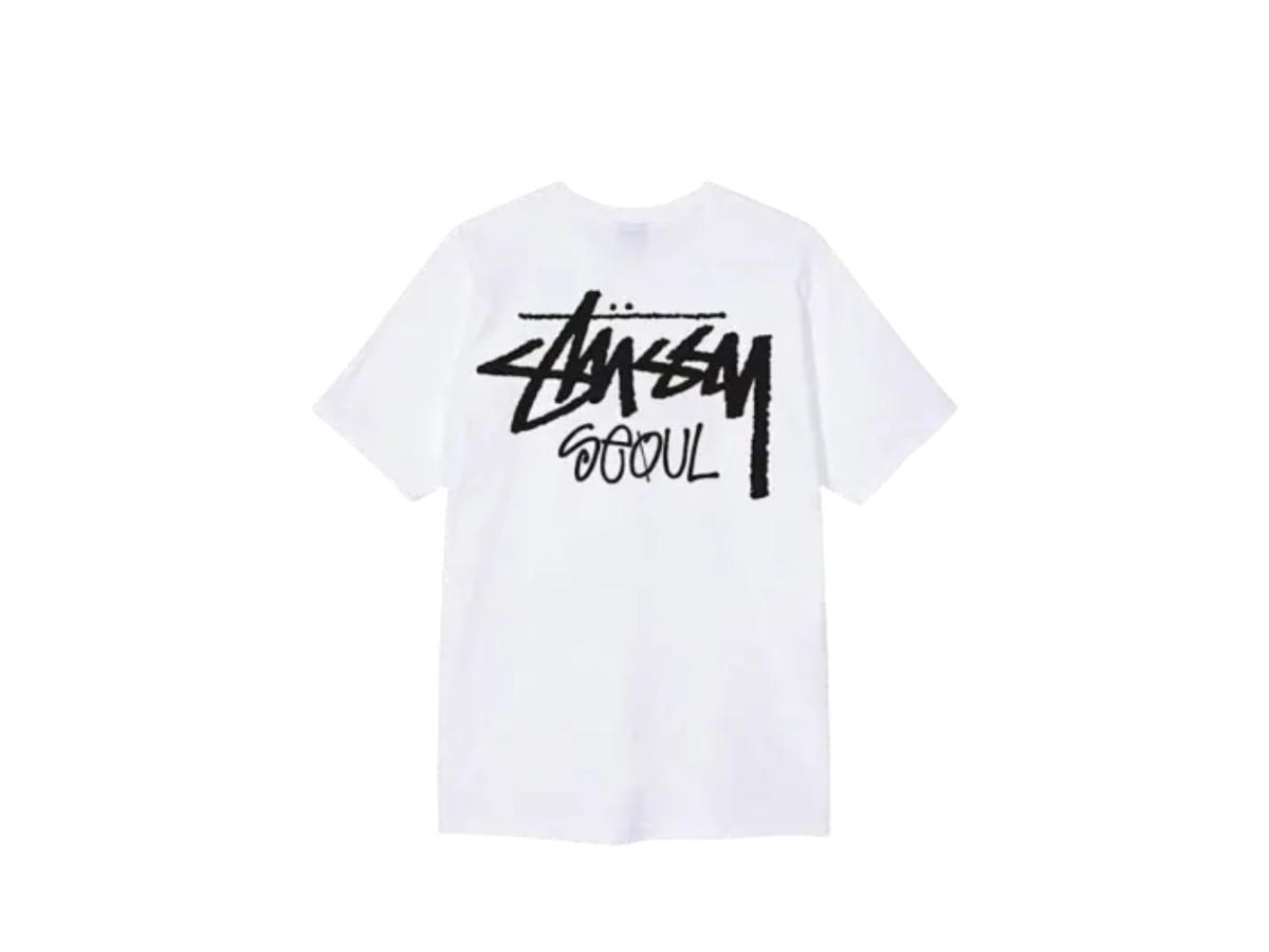 Stussy Stussy Stock Seoul T-Shirt 2025 White