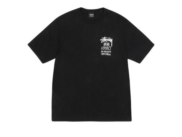 Stussy Stussy Our Legacy Work Shop Surfman Tee Pigment Dyed Black - view 2