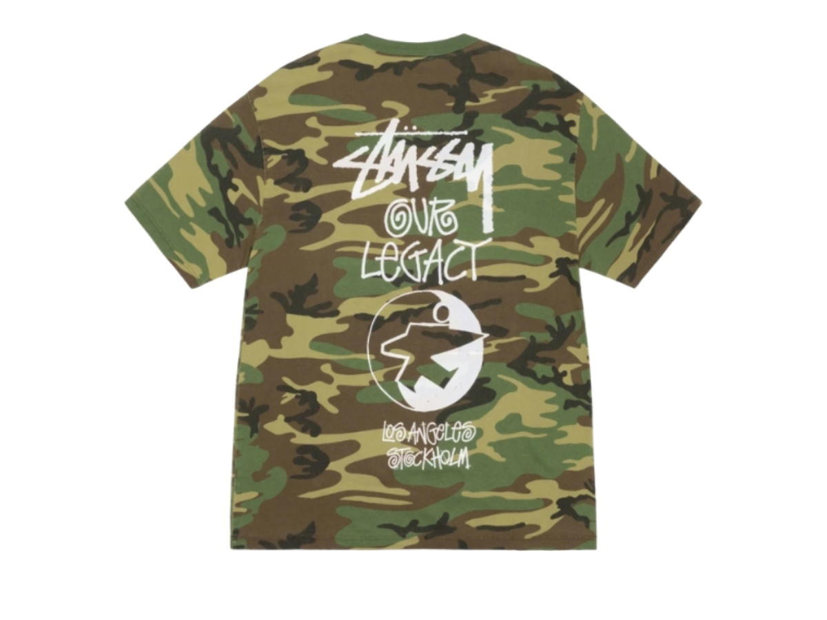 Stussy Stussy Our Legacy Work Shop Surfman Tee Pigment Dyed Camo