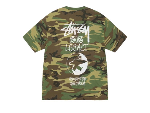 Stussy Stussy Our Legacy Work Shop Surfman Tee Pigment Dyed Camo - view 1