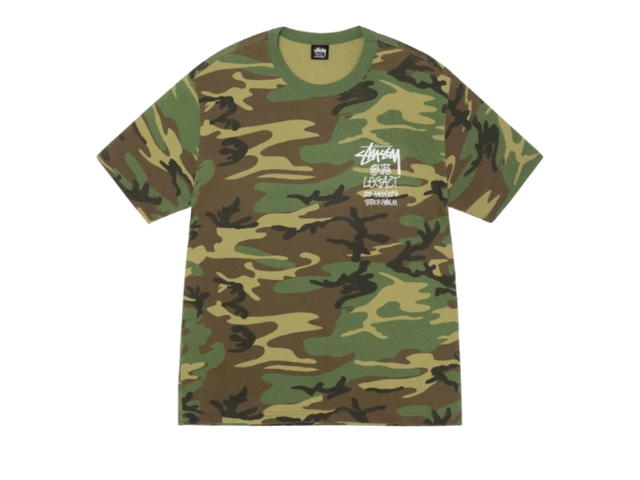 Stussy Stussy Our Legacy Work Shop Surfman Tee Pigment Dyed Camo - view 2