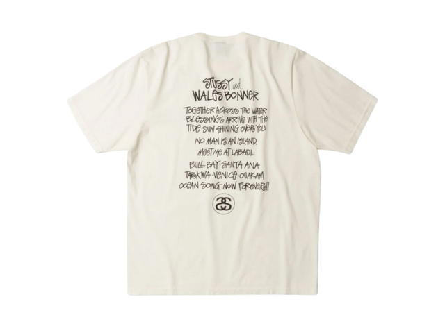 Stussy Stussy Wales Bonner Ocean Song Tee Ivory - view 2