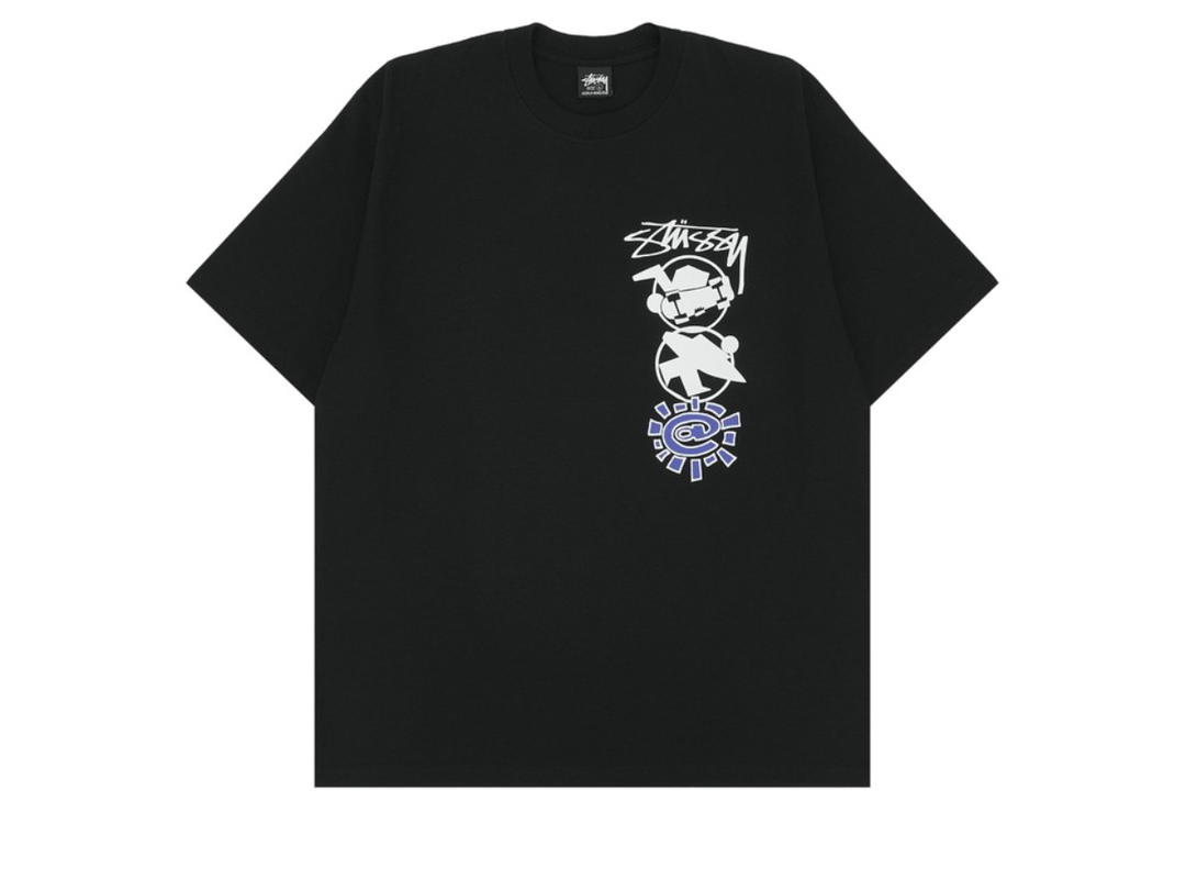 Stussy Stussy Stack T-Shirt x Always Do What You Should Do Black