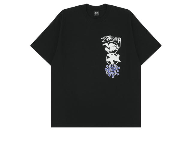 Stussy Stussy Stack T-Shirt x Always Do What You Should Do Black - view 1