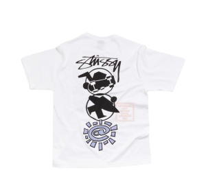 Buy Stussy x Always Do What You Should Do Stack T-shirt White at Sasom – Authentic and Ready to Ship