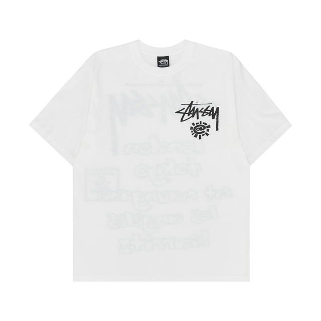 Stussy Stussy x Always Do What You Should Do World Tour T-Shirt White - view 2