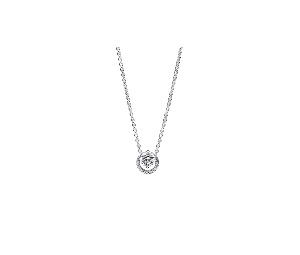 Buy Pandora Sparkling Round Halo Pendant Collier Necklace Timeless Clear at Sasom – Authentic and Ready to Ship