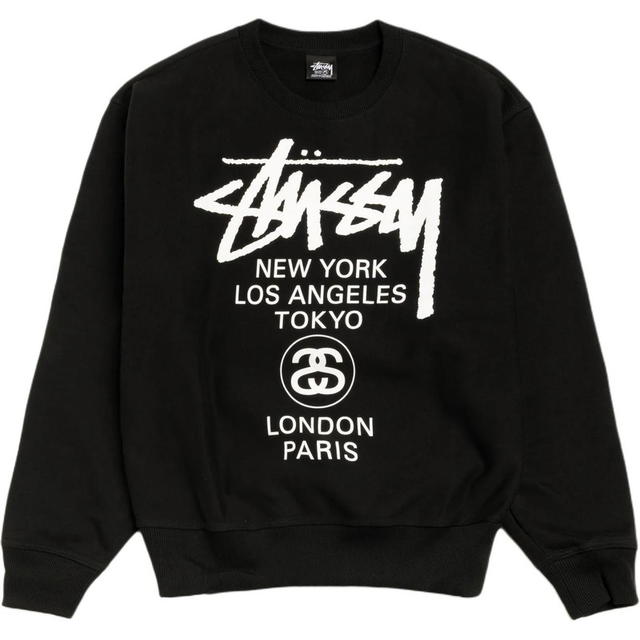 Stussy Stussy World Tour Crew - Black - view 1