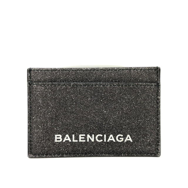 Balenciaga 392126 Logo glitter Pass case Card holder Business card holderCard Case - view 2
