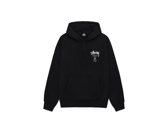 Stussy Stussy World Tour Hoodie Black - view 1