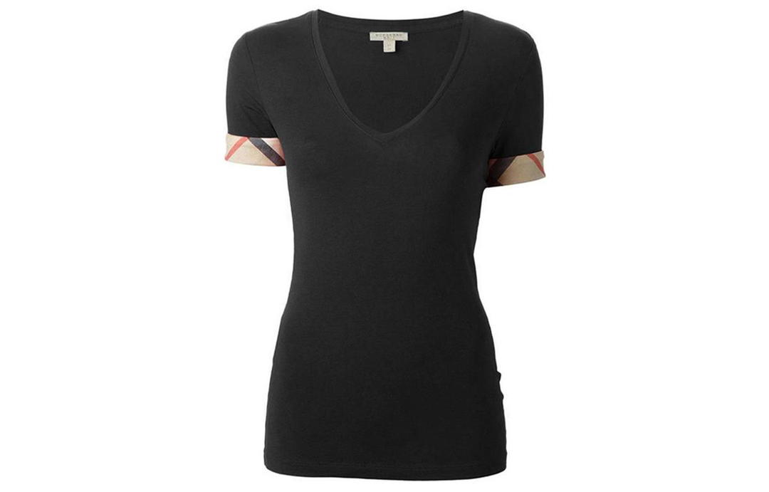 Burberry Burberry Regular T Shirt Women's Black