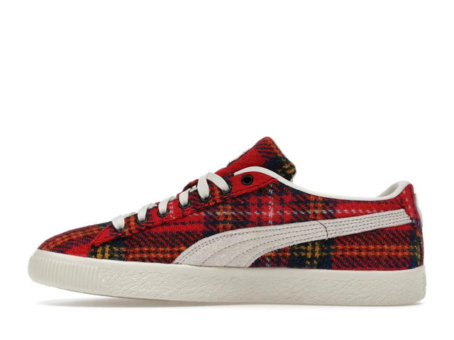 Puma Puma Suede Vintage Harris Tweed Tartan Red - view 3