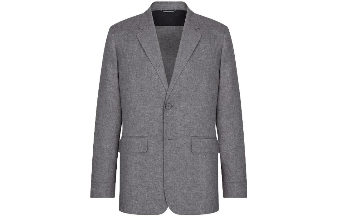 Dior Dior Business Suits Men Gray