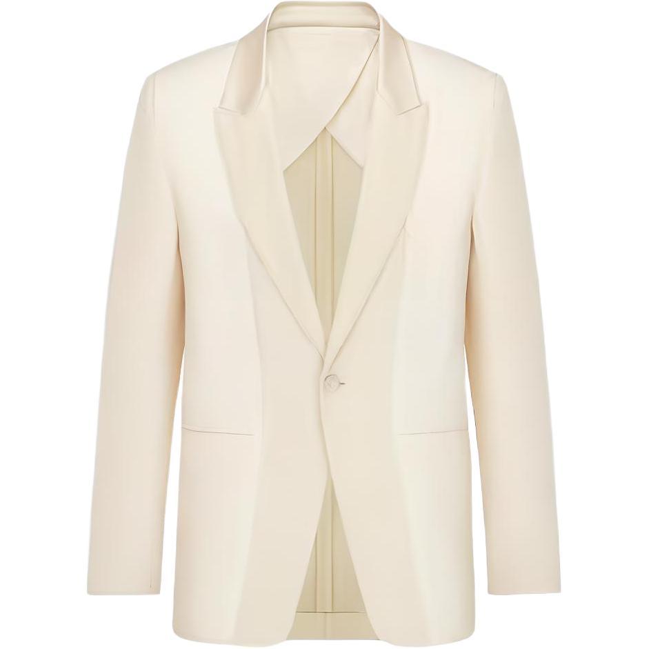 Dior Dior Business Suits Men Ecru