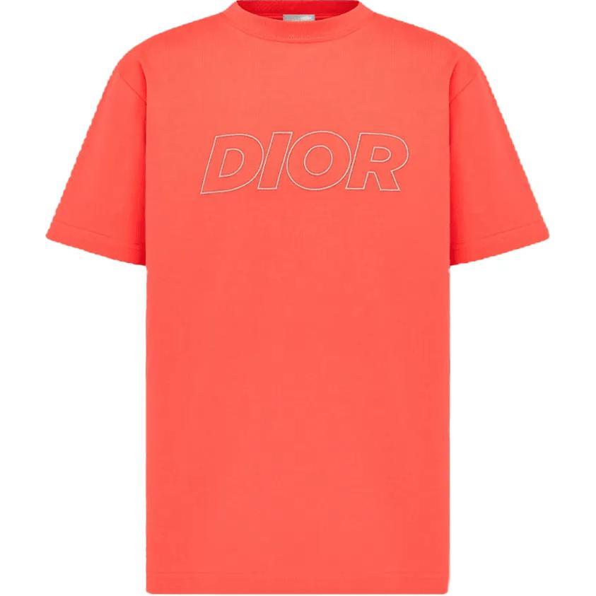 Dior Dior T Shirts Men Orange