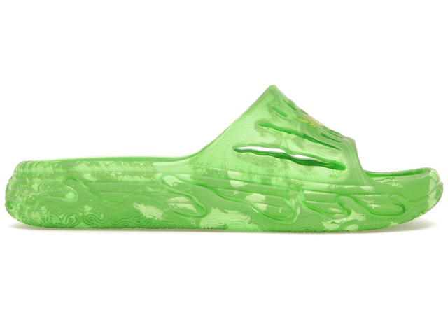 Puma Puma LaMelo Ball MB.03 Slide Green Fluoro Yellow - view 1