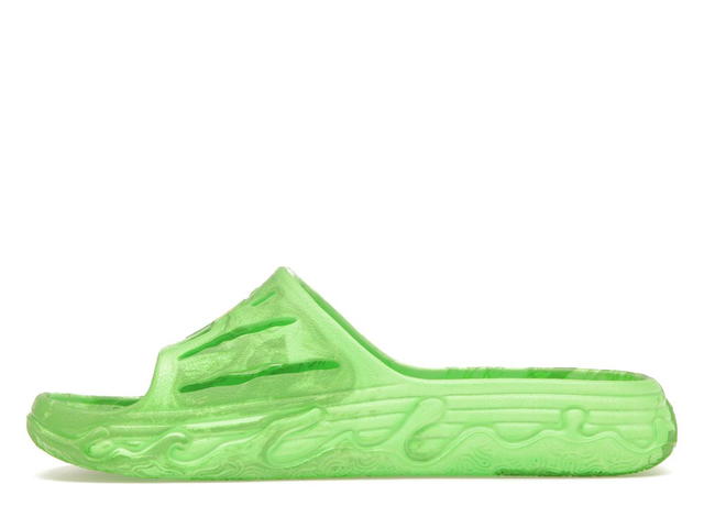 Puma Puma LaMelo Ball MB.03 Slide Green Fluoro Yellow - view 3