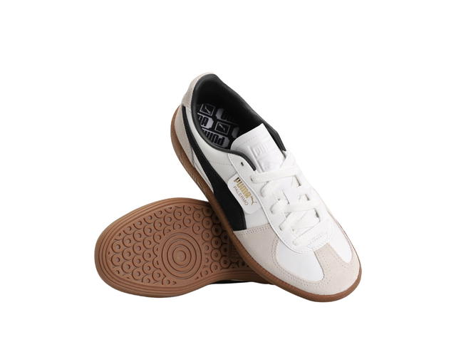 Puma Puma Palermo Leather Unisex Sneakers White-Vapor Gray-Gum - view 4