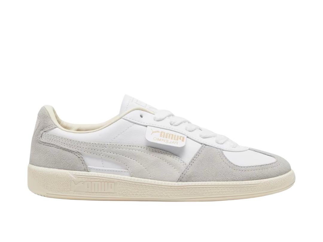Puma Puma Palermo Leather White Cool Light Grey