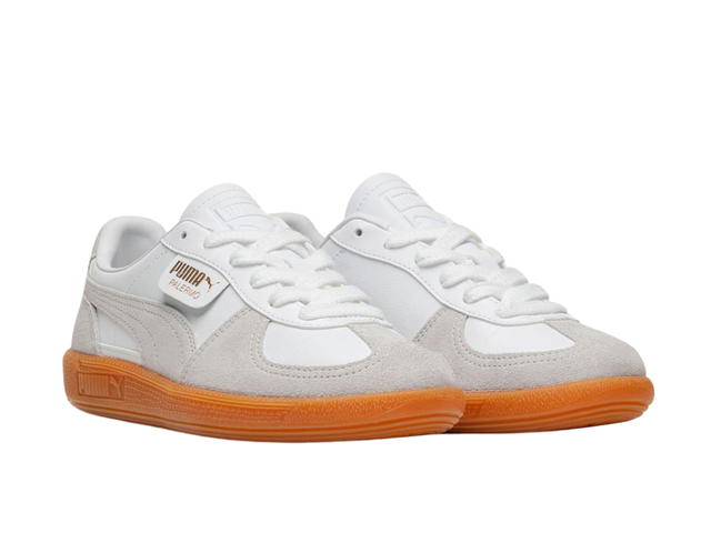 Puma Puma Palermo Leather White Glacial Grey Gum - view 3