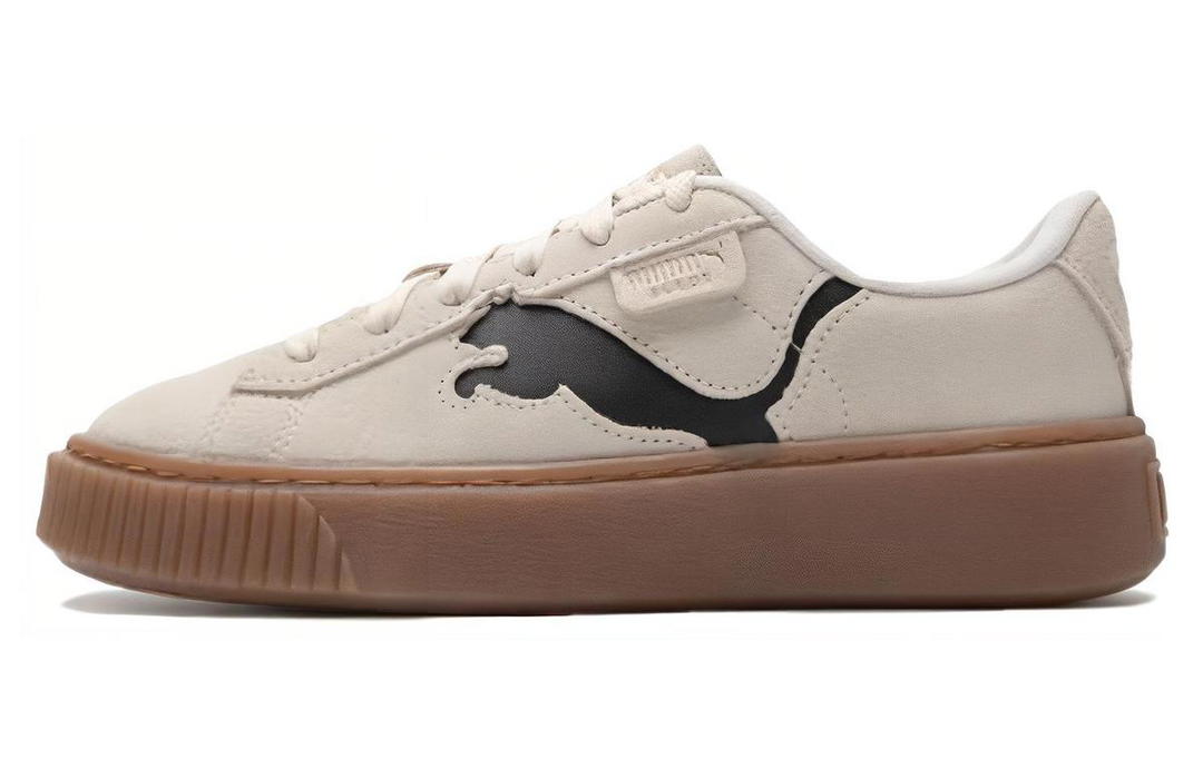 Puma Puma Suede Platform Shoes 'Beige Brown' Women's