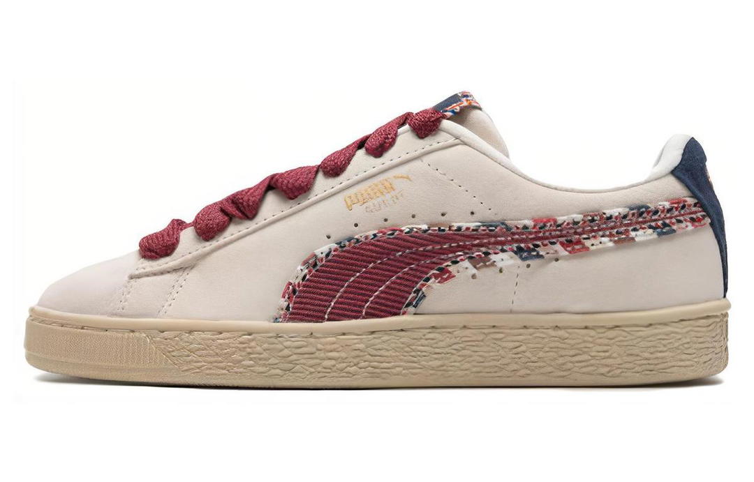 Puma Puma Suede Bz Fringe 'white Red Navy'