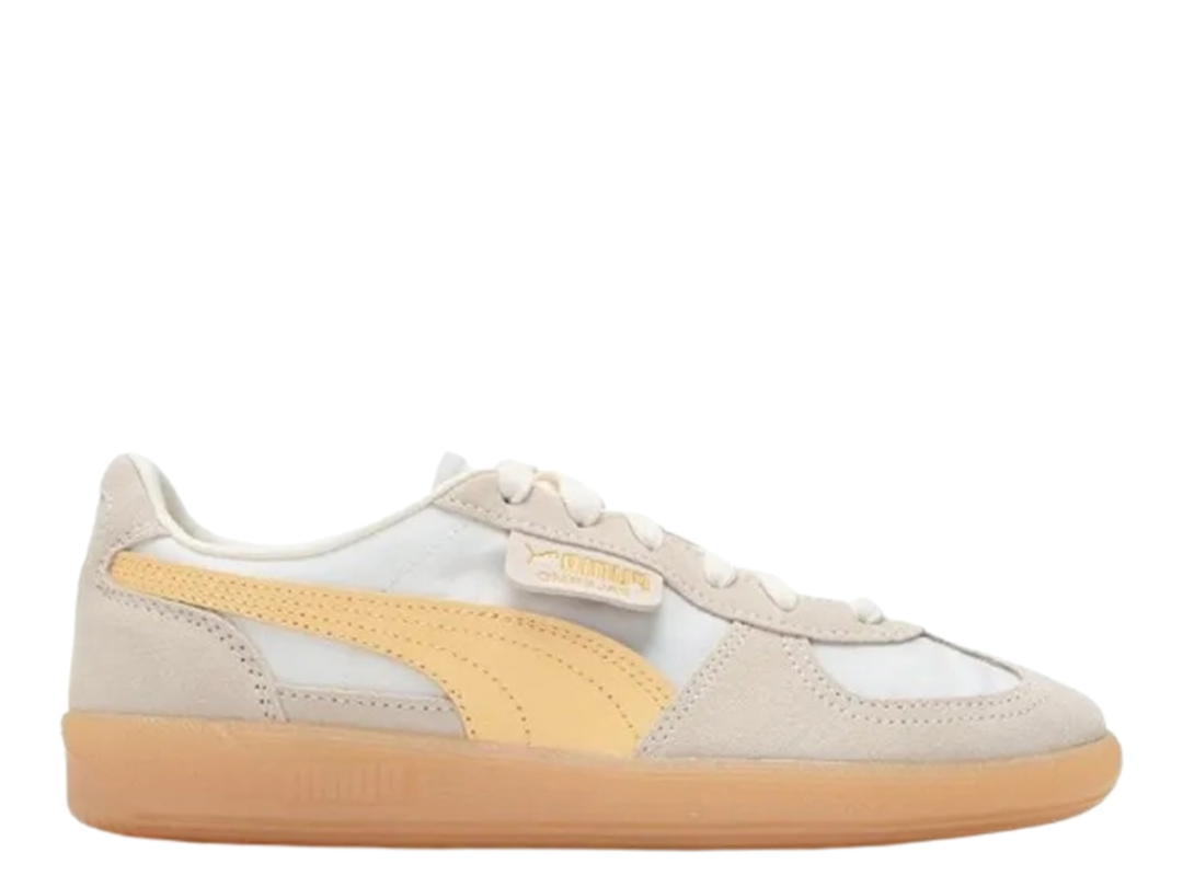 Puma Puma Palermo Og Wear Resistant Low Top Skateboard Shoes Unisex Yellow