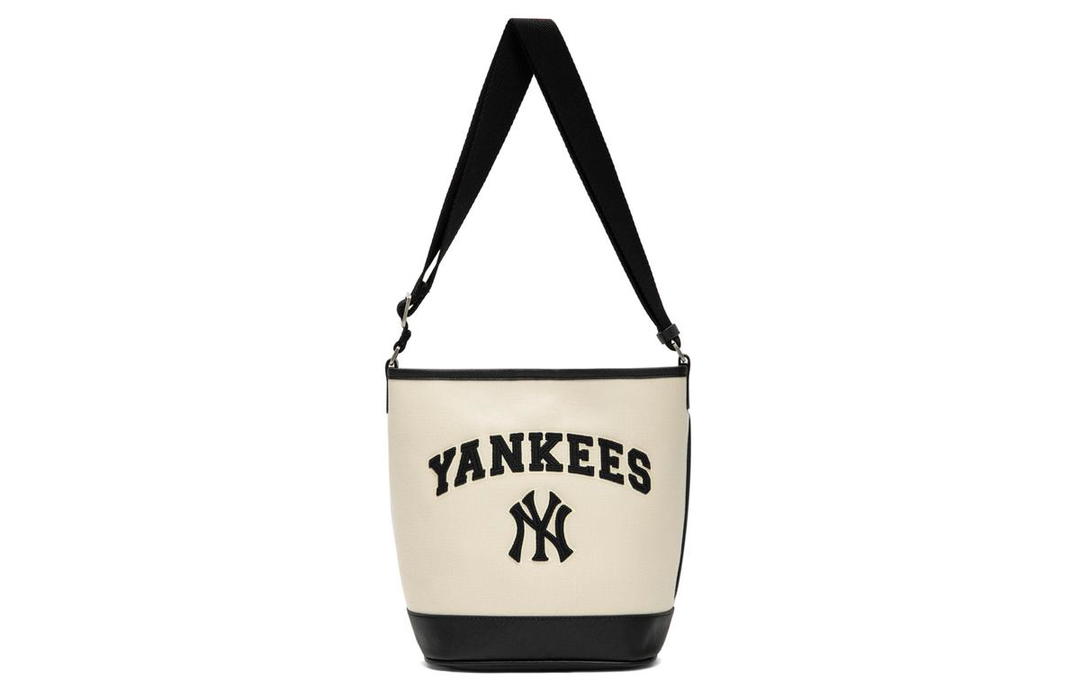 MLB MLB Cotton Bucket Bags Crossbody Bag Shoulder Bag Unisex Black/White