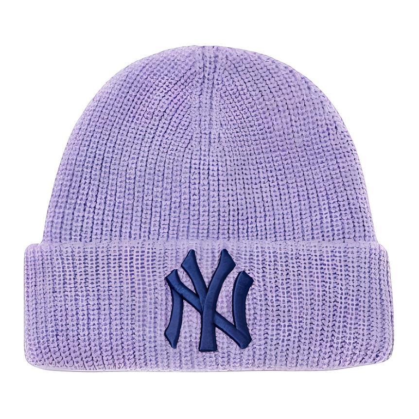 MLB MLB Acrylic Beanies Unisex Lavender Purple