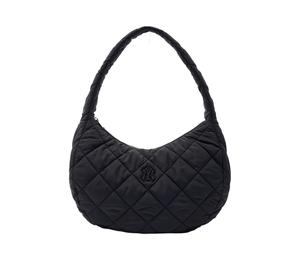 Buy MLB Polyester Cloud Bag Dumpling Bag Shoulder Bag Hobo Bag Handbag Shoulder Bag Women's Black at Sasom – Authentic and Ready to Ship
