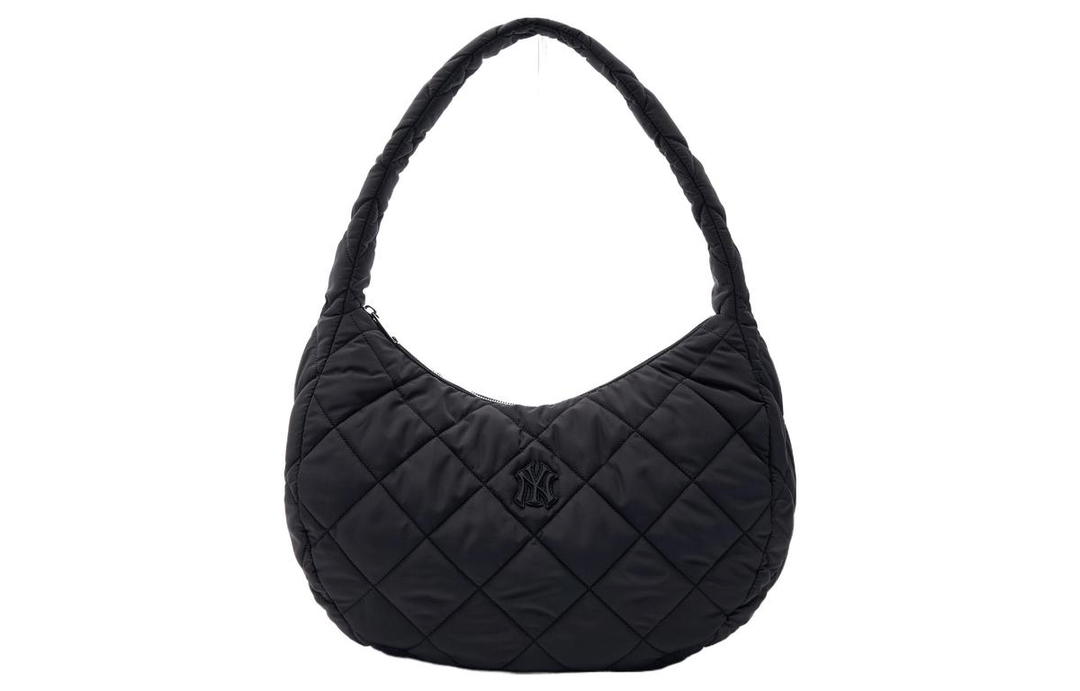 MLB MLB Polyester Cloud Bag Dumpling Bag Shoulder Bag Hobo Bag Handbag Shoulder Bag Women's Black