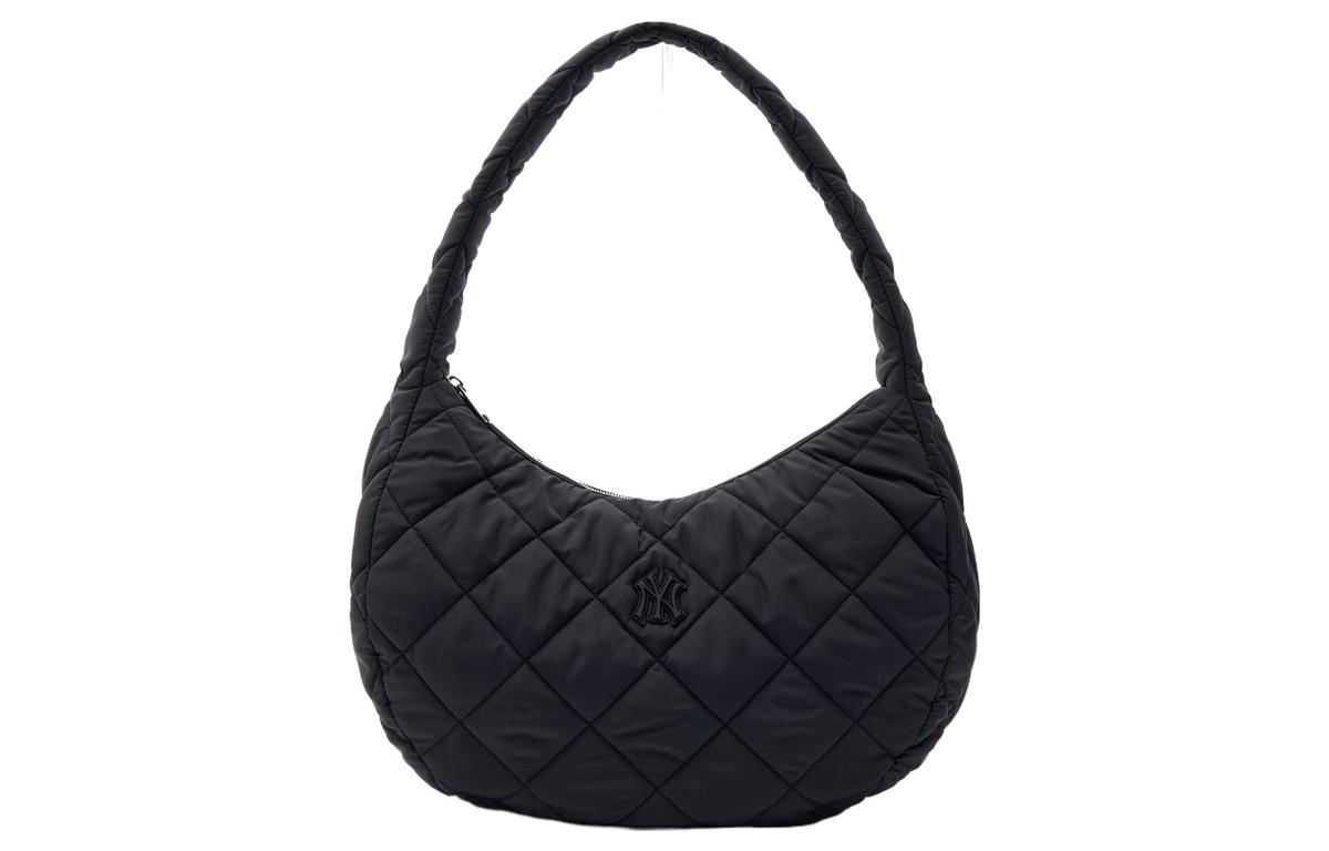 MLB MLB Polyester Cloud Bag Dumpling Bag Shoulder Bag Hobo Bag Handbag Shoulder Bag Women's Black