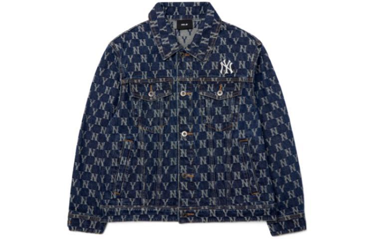 MLB MLB New York Yankees Denim Jackets Unisex Blue
