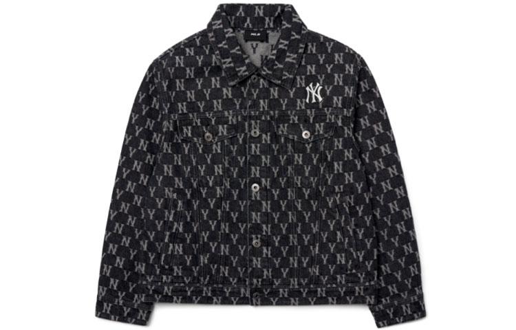 MLB MLB New York Yankees Denim Jackets Women's Gray