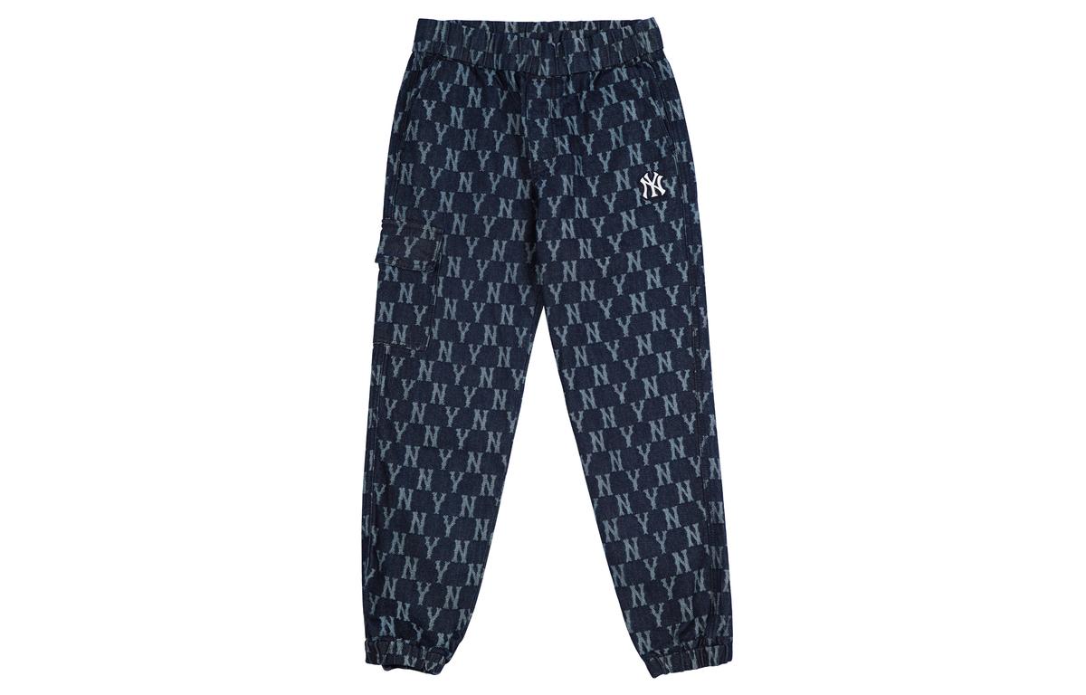 MLB MLB Old Flower Jeans Unisex Dark Blue