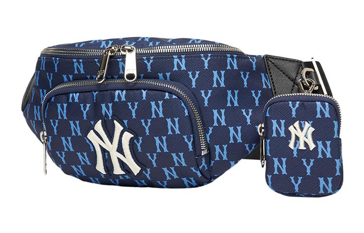 MLB MLB Monogram Collection Polyester Combo Bag Crossbody Bags Fanny Pack Regular Unisex Marine Blue