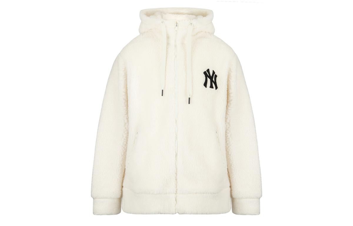 MLB MLB New York Yankees Velvet Jackets Unisex Cream