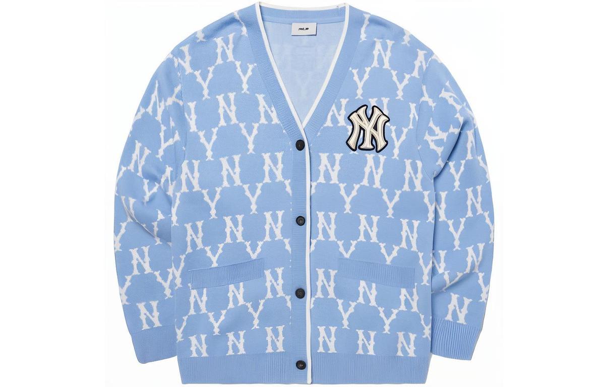 MLB MLB Old Flower Knitwear Unisex Light Blue