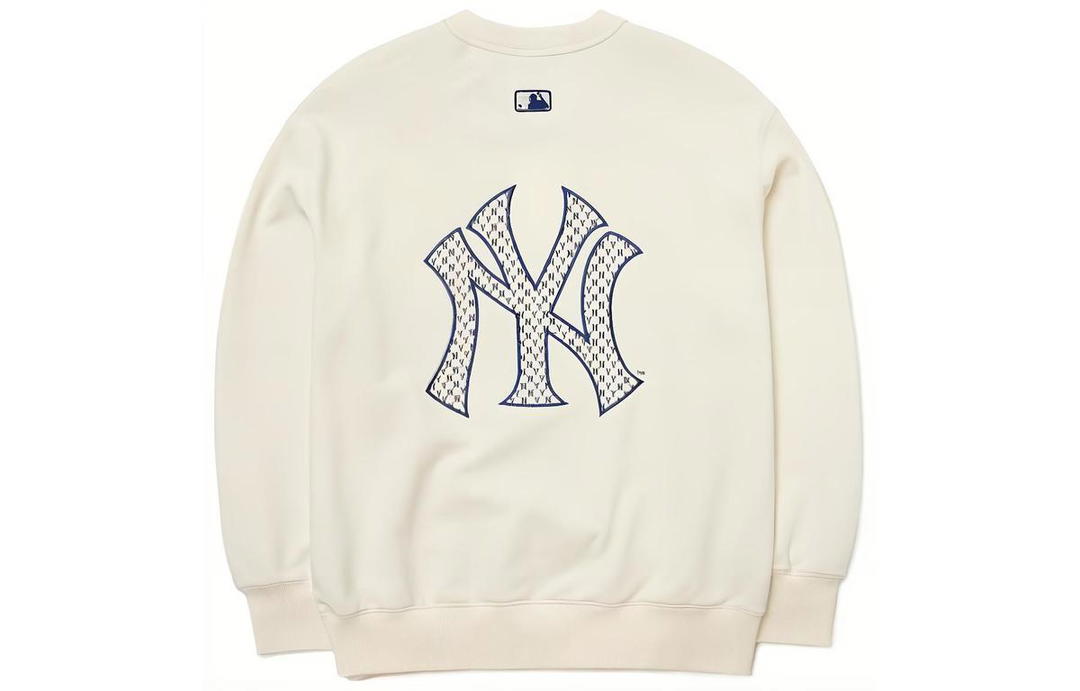 MLB MLB Sweatshirts Unisex Ivory White