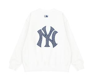 Buy MLB MONOGRAM New York Yankees Sweatshirts Unisex White at Sasom – Authentic and Ready to Ship