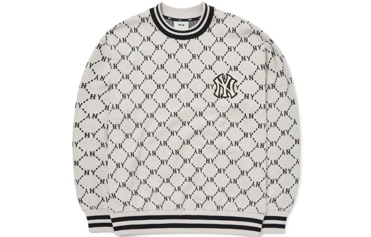 MLB MLB Mlb Old Flower Sweatshirt Unisex White